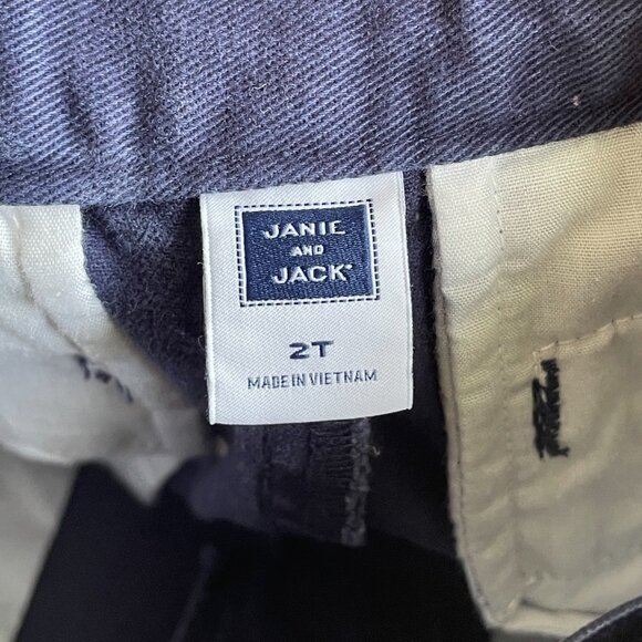 Janie and Jack Sea Turtle Embroidered Blue Toddler Boy Shorts - Size 2T - Picture 5 of 6